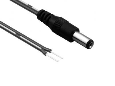 5,5×2,1×9,5 mm muški DC kabel KLS17-ACP001