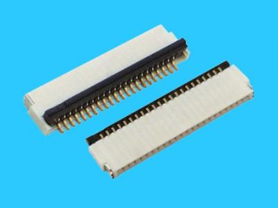 0.5mm ກັບ flip SMT H1.0mm ຕິດຕໍ່ພົວພັນຄູ່ FPC/FFC connectors KLS1-242J-1.0