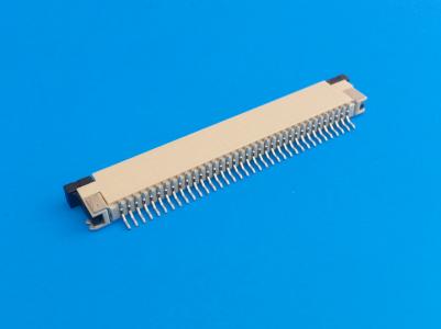 0,8 mm ZIF SMT H2,5 mm onder-/bovencontacten FPC/FFC-connector KLS1-241E