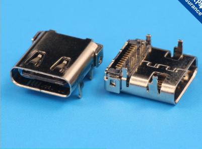 24P DIP+SMD L=10.0mm USB 3.1 قسم C کنیکٹر خواتین ساکٹ KLS1-5402