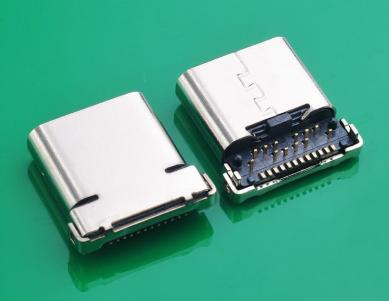 24P DIP+SMD L=10.0mm USB 3.1 Type C Connector weiblech Socket KLS1-5464