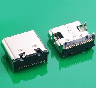 16P SMD L=7.35mm USB 3.1 வகை C இணைப்பான் பெண் சாக்கெட் KLS1-5416