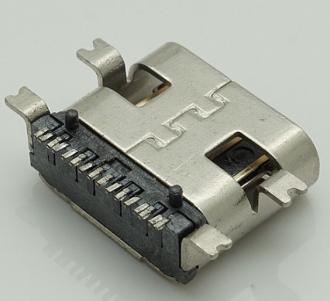 16P SMD L=7,35 mm conector USB 3.1 tip C mufă mamă KLS1-5473