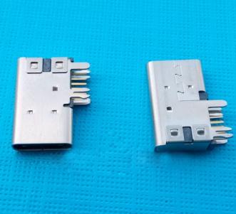 14P DIP ጎን USB 3.1 አይነት C አያያዥ ሴት ሶኬት KLS1-5417