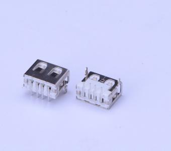 A Female Dip 90 USB Connector L10.0mm  KLS1-1804
