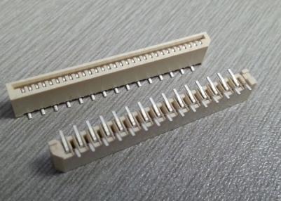 1.0 मिमी सिंगल कॉन्टैक्ट NO-ZIF टाइप H5.5mm FFC FPC कनेक्टर्स KLS1-240