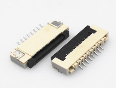 1.0mm hinged xauv SMT H1.5mm hauv qab hu FPC / FFC connectors KLS1-240N-1.5