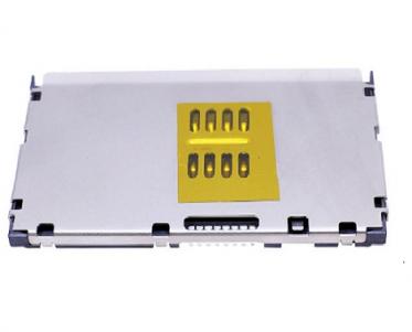 स्मार्ट कार्ड कनेक्टर पुश पुल, 8P+2P KLS1-ISC-009