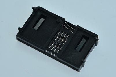 Smart Card Connector PUSH PULL,8P+2P KLS1-ISC-F010M