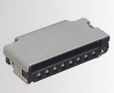SD-kortin liittimen työntö, H2,5 mm KLS1-TF-020