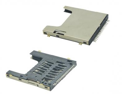 SD 4.0 kart konnektörü itmeli itmeli, H3.0mm KLS1-SD4.0-001