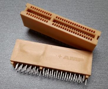1,27 mm Pitch Edge Card Connector Slot PCB Dip 90 180 SMT Typ KLS1-503