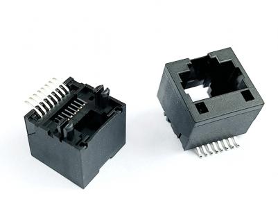 Conector SMD RJ45-8P8C Vertical, sin carcasa KLS12-SMT03-8P8C