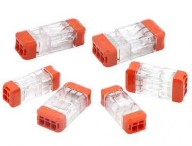 Conectores de empalme de cables, para 2,5 mm2 02 03 Pins KLS2-L03