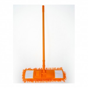 Flat Mop,Flat Dust Cleaning Mop with 4 colors chosing Microfiber Mop Heads for Hosdehold Floor Cleaning