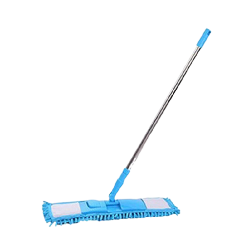 Dust Mop for Floor Cleaning Microfiber Professional Dry & Wet Flat Mops for Tile Floors with Chenille Refill Mopping Pad for Hardwood,Tile,Marble Floor Featured Image