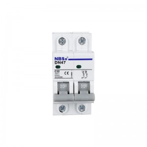 Uhlobo olutsha lwe-DN47-63 i-Mini Circuit Breaker enesalathiso,IEC60898-1 Standard