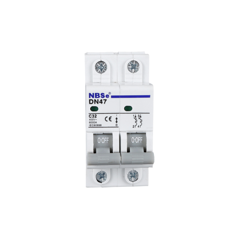 Novo tipo de mini disyuntor DN47-63 con indicación, estándar IEC60898-1
