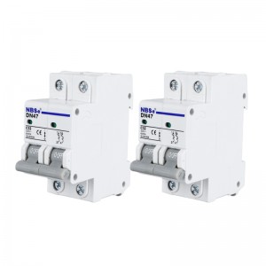 ប្រភេទថ្មីនៃ DN47-63 Mini Circuit Breaker ជាមួយនឹងការចង្អុលបង្ហាញ, IEC60898-1 ស្តង់ដារ