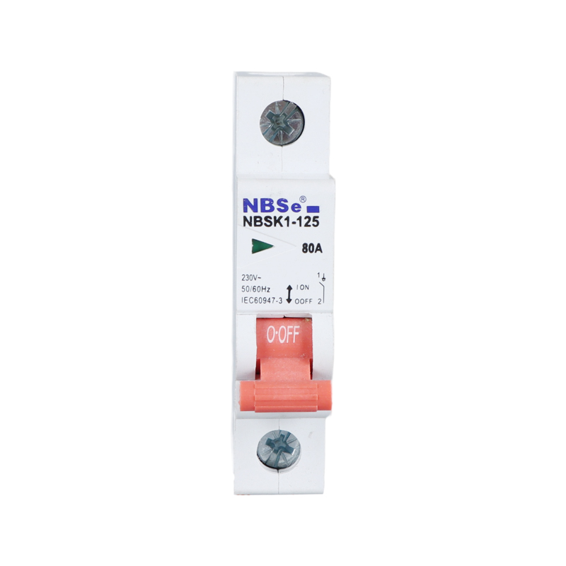 NBSe NBSK1-125 circuit breaker type ac disconnector switch 4 pole isolation