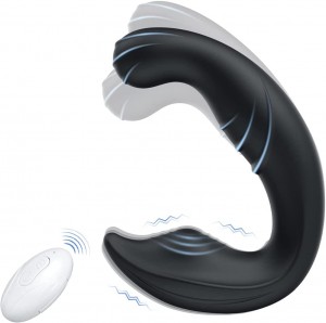 Uzakdan ergonomiki dizaýn, P-Spot Wiggle Prostat massaagerçysyny höweslendirýär