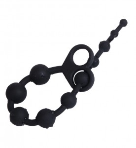Руж Новости Performance Silicone Black 10 Anal Beads