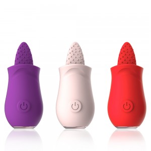 Amazon Rose Tongue Wireless 10 Yakasimba Vibration Modes Modes Clitoral Tongue Vibrator