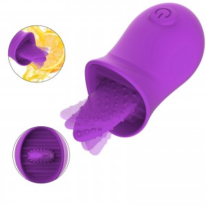 Amazon Rose Tongue Wireless 10 Güçlü Titreşim Modu Modları Klitoral Dil Vibratörü