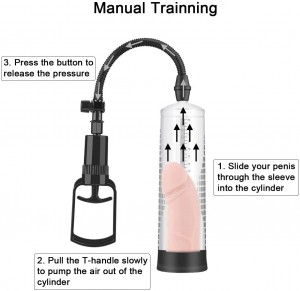 Manual Penis Vacuum Air Pombi Simbisa Enlarger Booster Extender Chishandiso