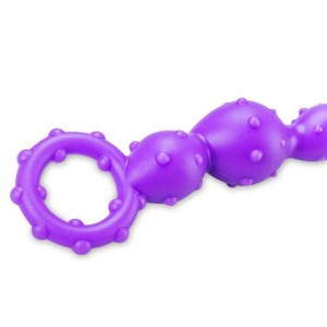 Beginner Lovehoney Purple Anal Beads with Finger Loop