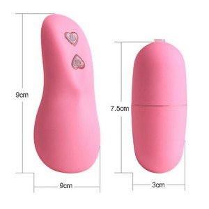 Қашықтан басқару пульті сымсыз G Spot Clitoris Love Egg Vibrator
