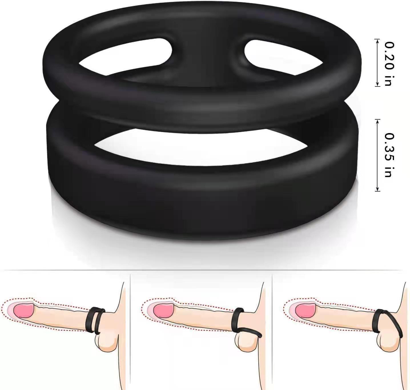 Вибриращ пръстен за пенис за подпомагане на ерекцията при мъжете