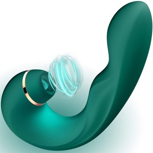 Sieviešu AV G Spot valkājams masturbācijas sūkšanas vibrators