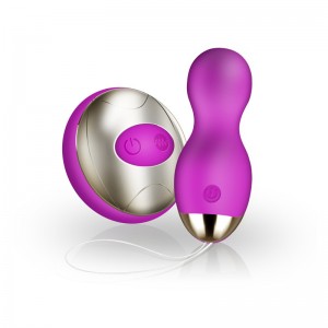 Vibrador de huevo recargable USB de 10 velocidades remoto inalámbrico para mujer