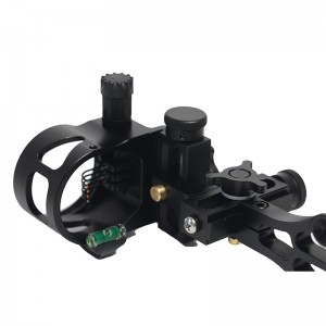 Cepet - Imbuhan lan Micro-Adjustable 5-Pin Compound Bow Sight