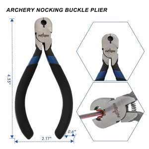 Archery Bow String Nocking points T Square Plier Set para sa Recurve Bow