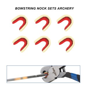 Panahan Bow String Nocking TCTerms T Square Plier Set kanggo Recurve Bow
