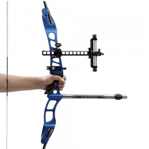 Recurve Bow Riser Aluminum Alloy CNC RH and LH for Outdoor Archery Shooting