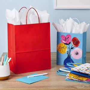 Colorful Printed Gift Bags