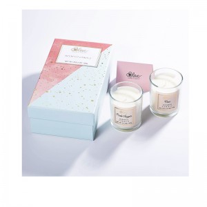 Hot sales square cardboard candle gift box
