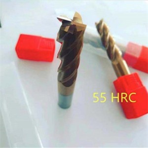 China Coated High Precision Good Versatility CNC for HRC55 Solid Carbide Tools Milling Cutter End Mill