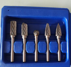 Carbide Rotary Burrs Set with Double Cut
