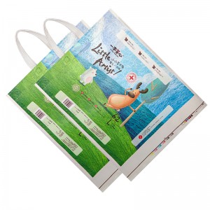 Customized Size and Printing PE Disposable Baby Diapers Packaging Bag