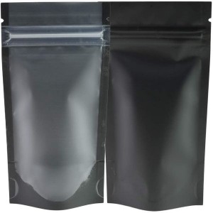 Biodegradable /Compostable Clear Stand Up Pouch With Window