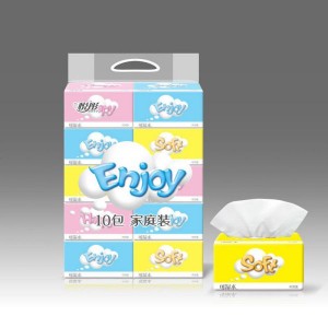 wholesale tissue paper packing plastic bags and toilet paper tissue roll packaging bag