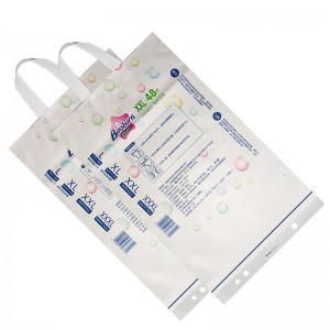 hot sale custom printed logo baby diaper plastic packaging bag