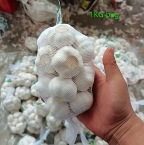 potong anyar bawang putih putih murni seger siap kanggo ekspor bawang putih seger langsung saka pabrik 2P/3P/4P/5P/6P