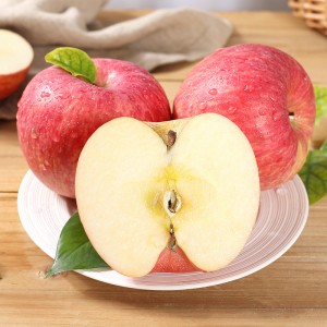 Shitje e nxehtë kineze me cilësi të lartë e ëmbël e freskët e kuqe Fuji Apple