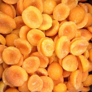 IQF жовтий персик половинки харчування високої якості