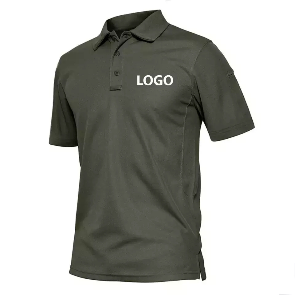 Uniform Polo Shirt Custom Embroidered Company Logo Workwear